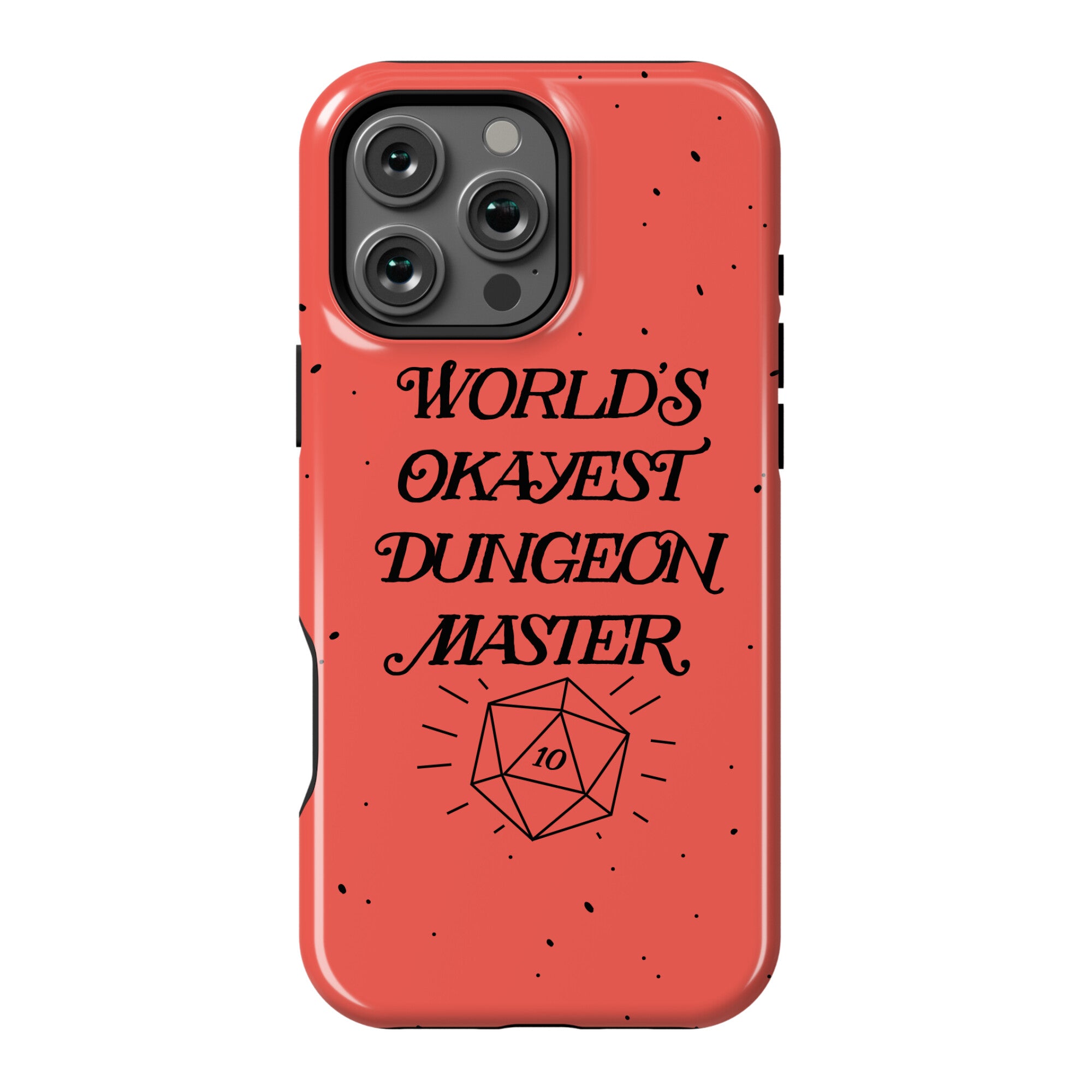 World's Okayest Dungeon Master Phone Case